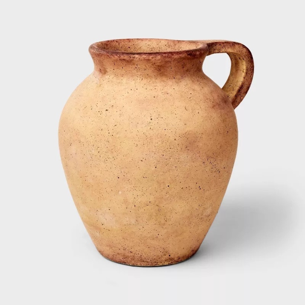STUDIO MCGEE Single Handle Ceramic Vase NWT